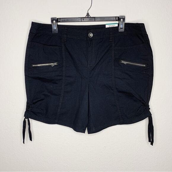 NWT Style & Co Black Core Shorts Mid Rise 7" Inseam Size 16 $39.50 - Picture 2 of 8